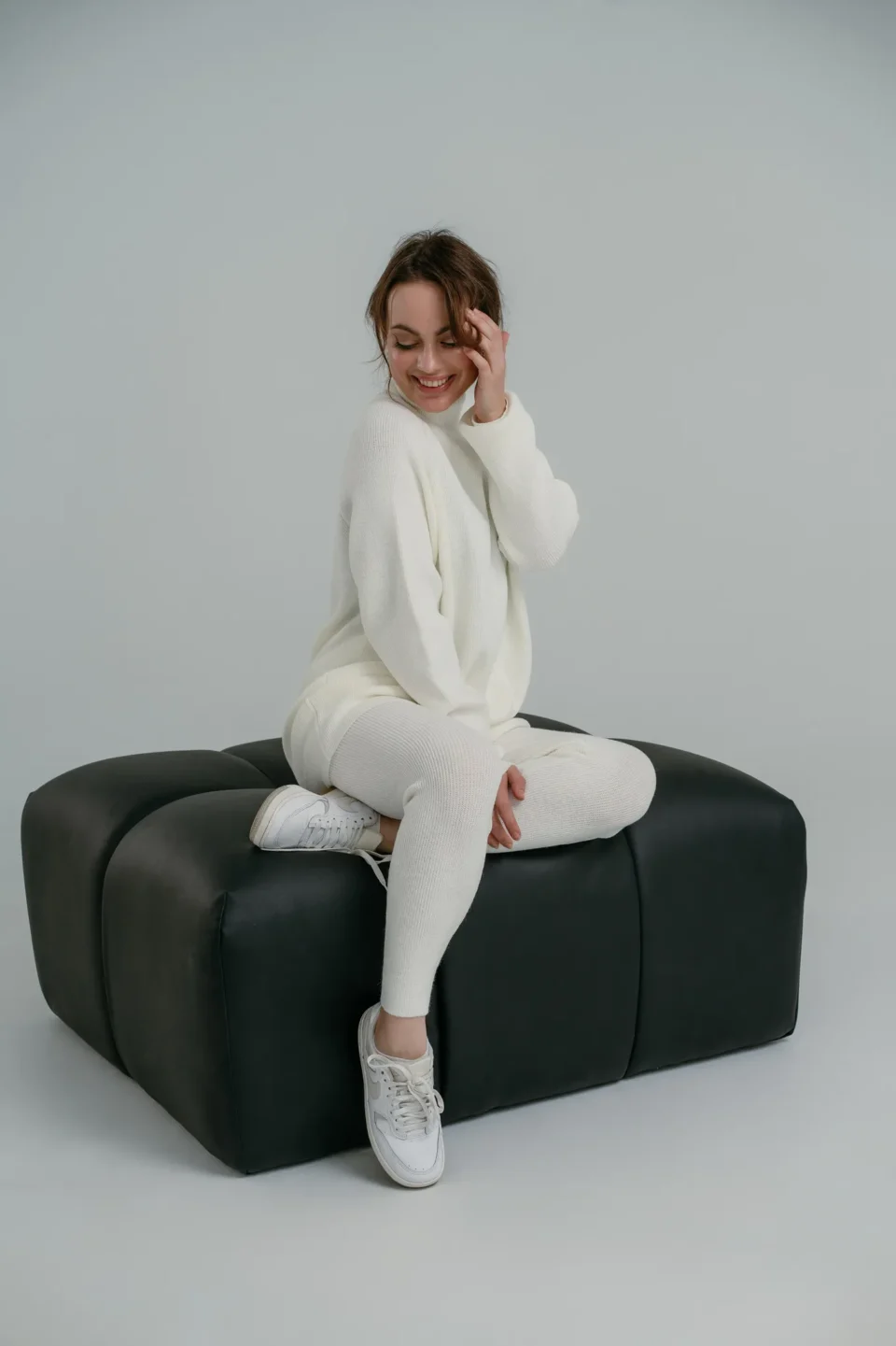 Костюм з лосінами жіночий повсякденний зимовий (965wt)